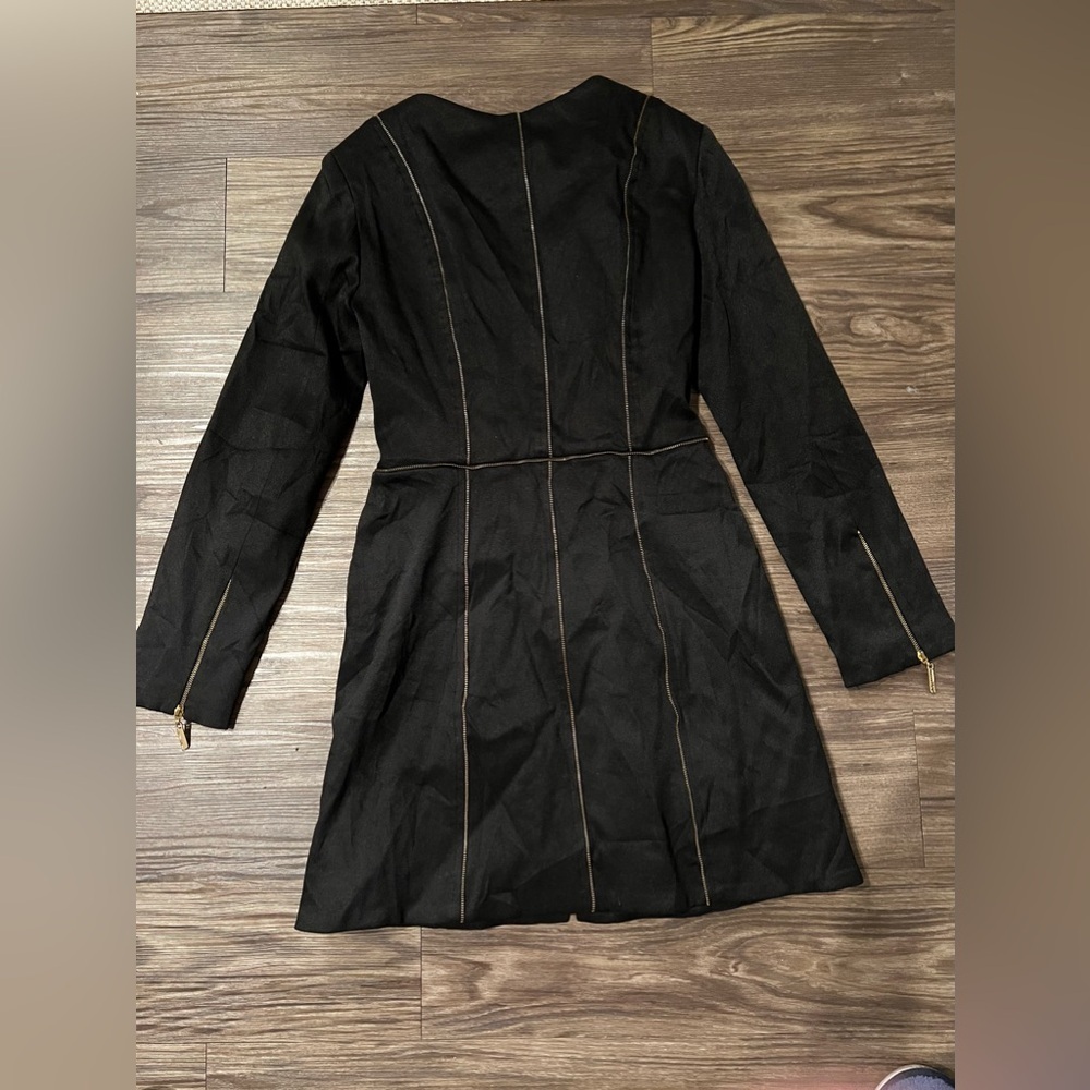 Maria Valentina black zipper dress xs - Picture 2 of 5